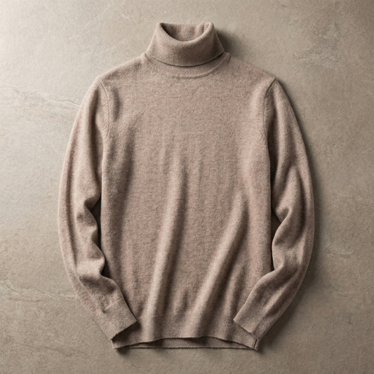 Women's Cashmere Turtleneck Sweater - Vonnera