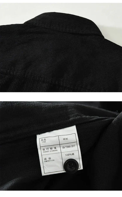 Men's Long Sleeved Shirt Classic Vintage Style