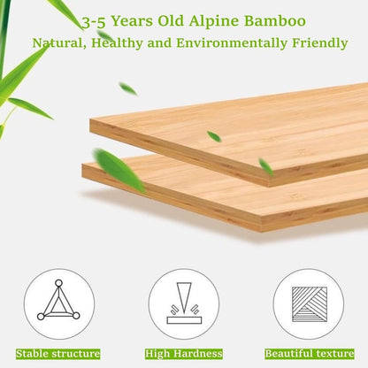 Bamboo 9 Tier Storage Rack No Assembly Required