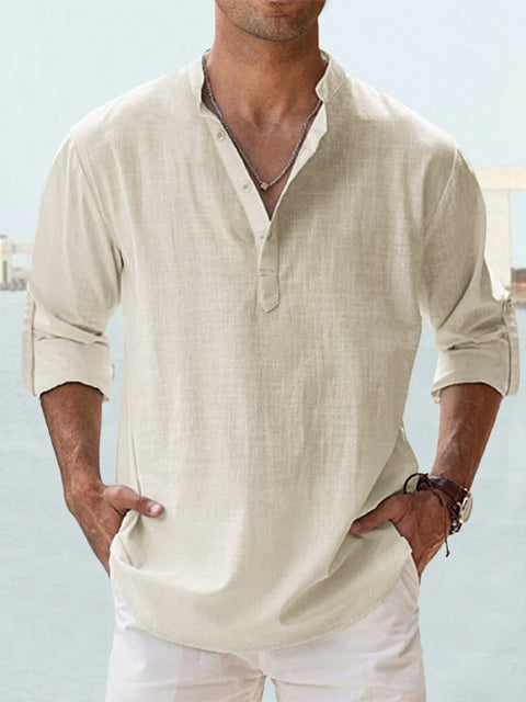 Men's Casual Breathable Shirt Relaxed Fit