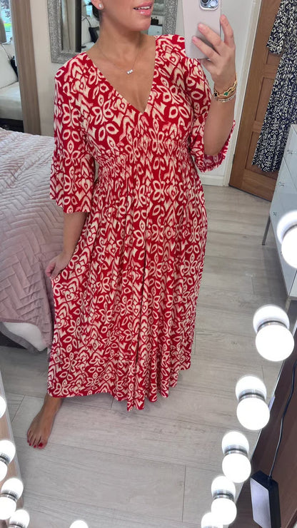 Women's Flowy Long Evening Dress Tummy Control - Vonnera