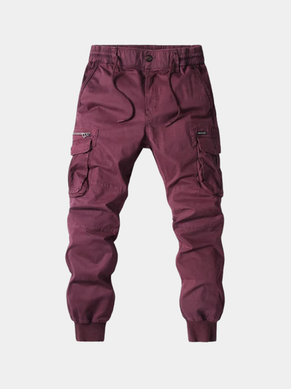 Men's Cargo Jogger Pants Cuffed Hem - Vonnera