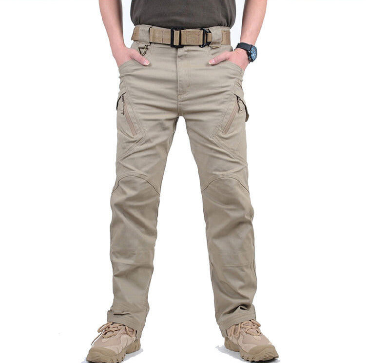 Men's Straight Leg Cargo Pants Multi Pocket - Vonnera