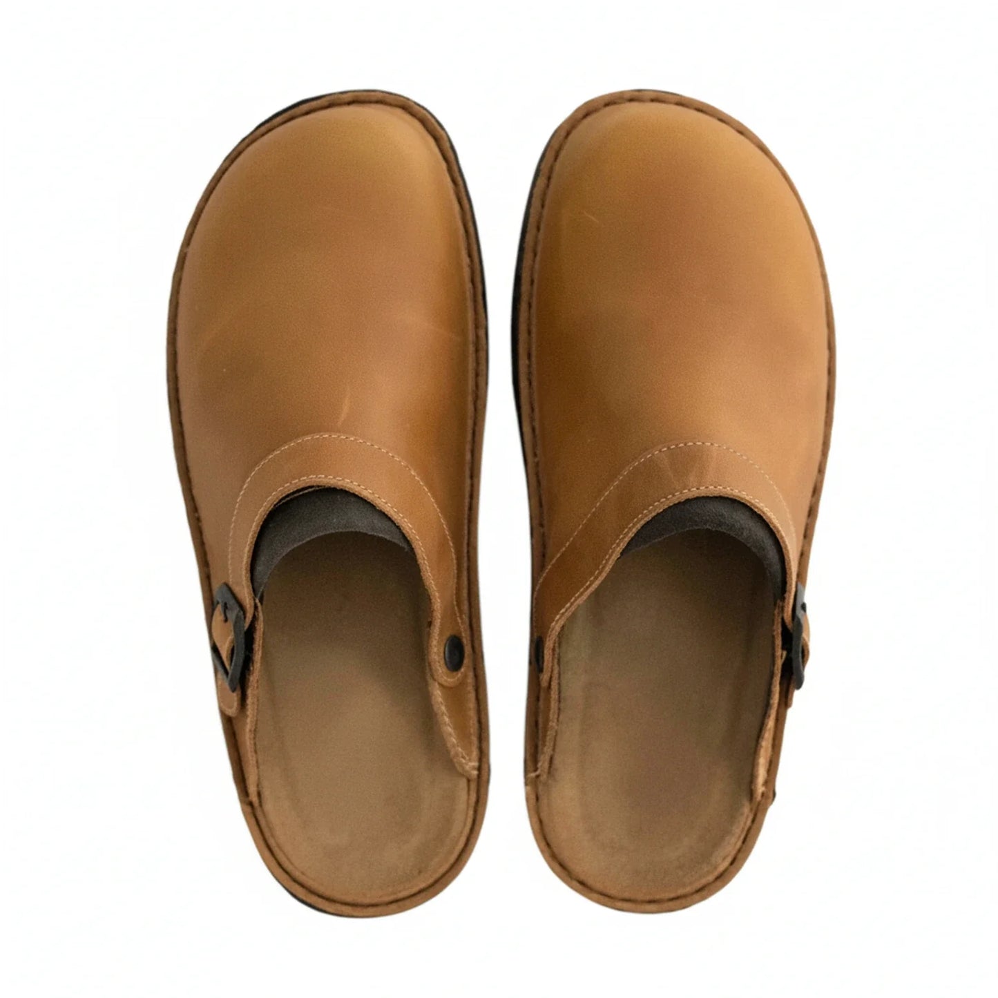 Men's Slip-On Clogs Adjustable Buckle