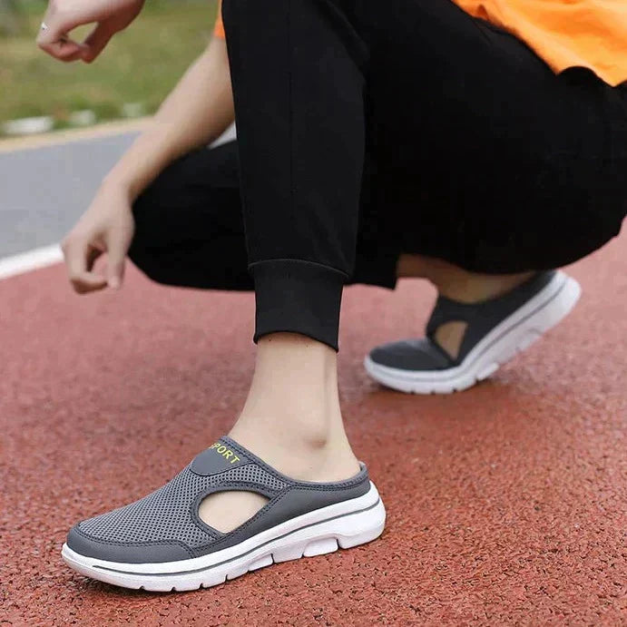 Men's Slip On Shoes Side Cutout Design - Vonnera