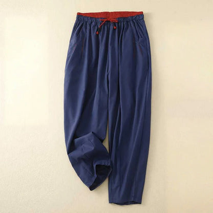 Women's Casual Pants Elastic Waist Drawstring