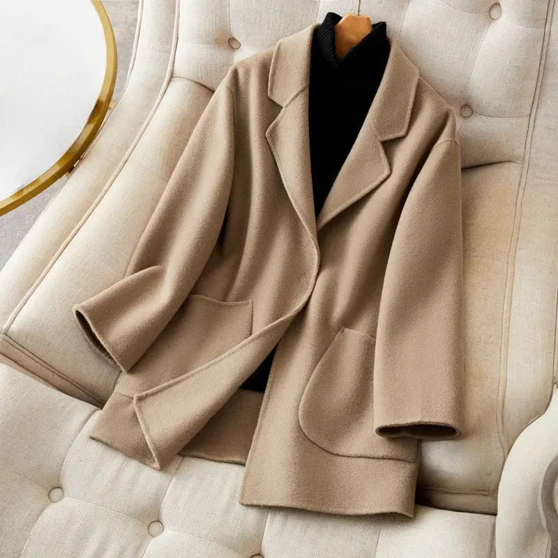 Women's Mid Thigh Coat Relaxed Fit Casual - Vonnera