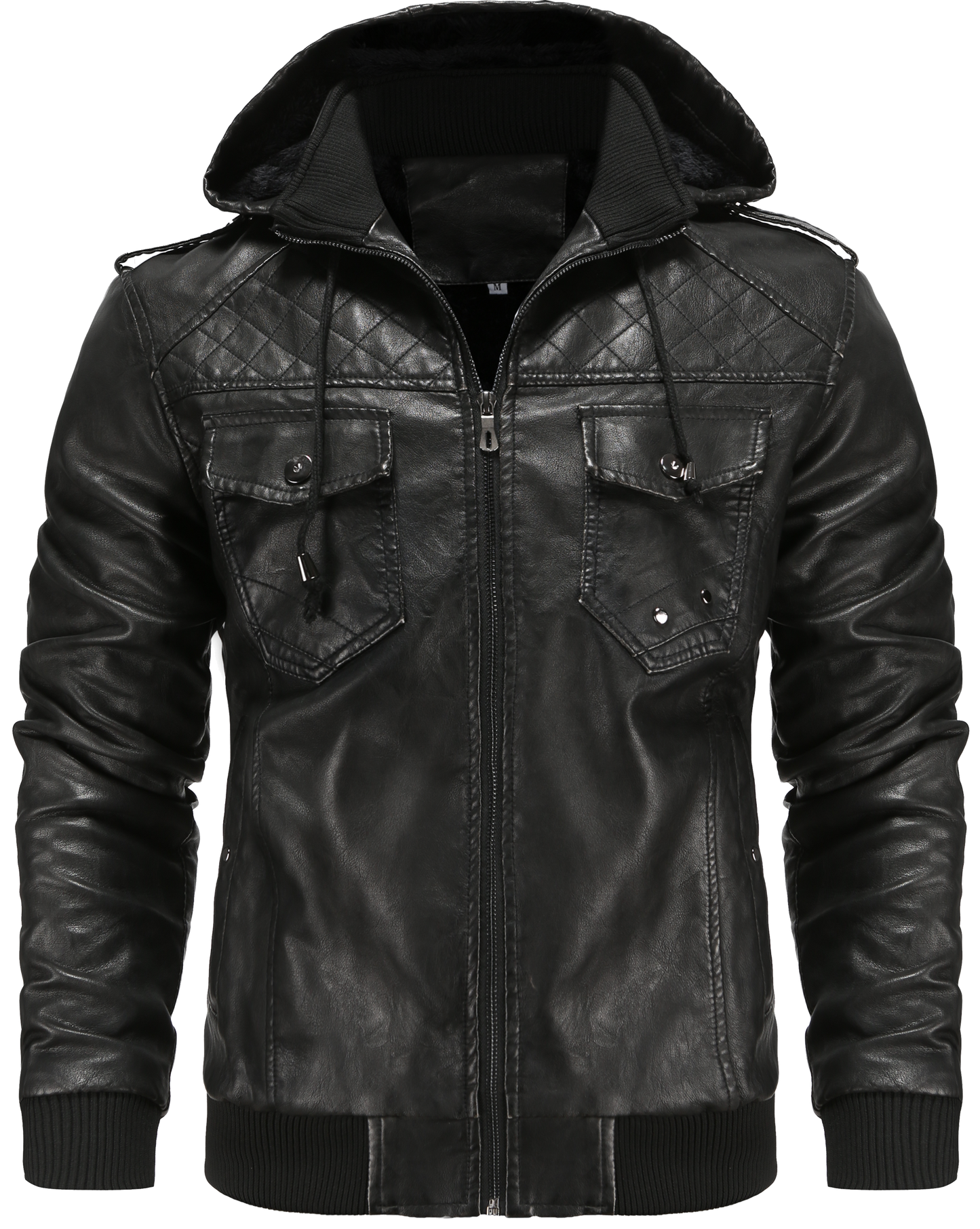 Men's Hooded Bomber Jacket - Vonnera