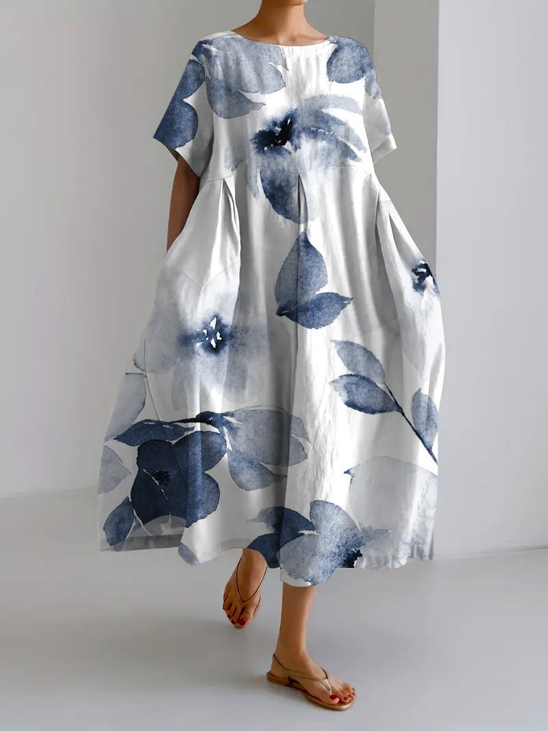 Women's A-Line Midi Dress - VibreMode