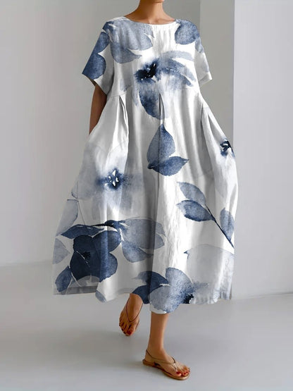 Women's A-Line Midi Dress - VibreMode