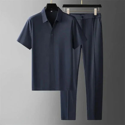 Men's Two-Piece Suit Set Wool Blend Transitional - Vonnera