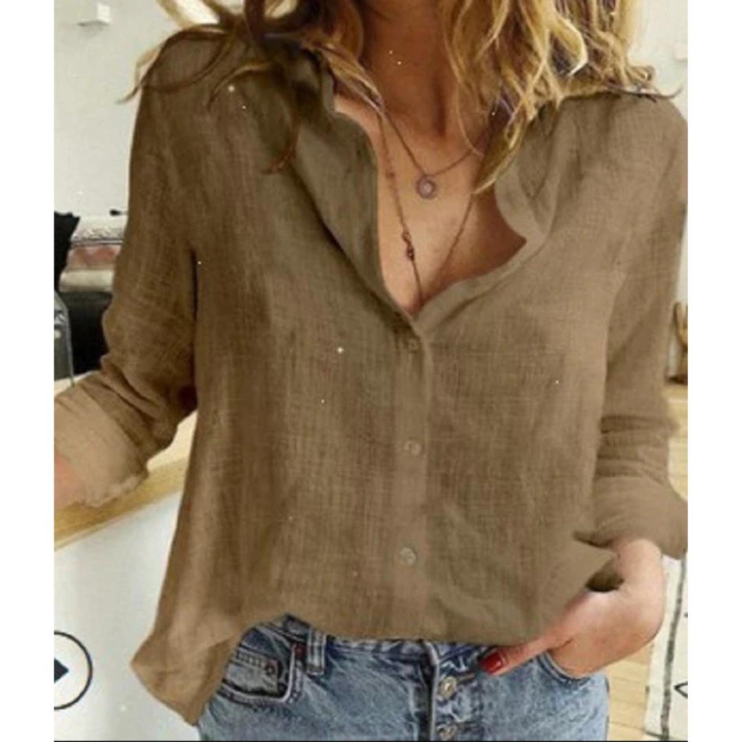 Image of Alice | Women's Button-Down Blouse Shirt