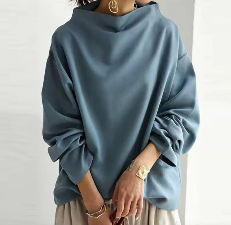 Angela Women's Oversized Funnel Neck