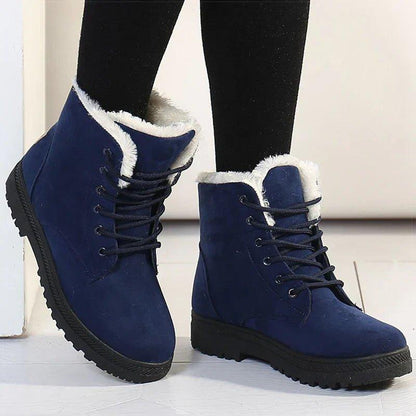 Women's Ankle Boots Platform Lace Up