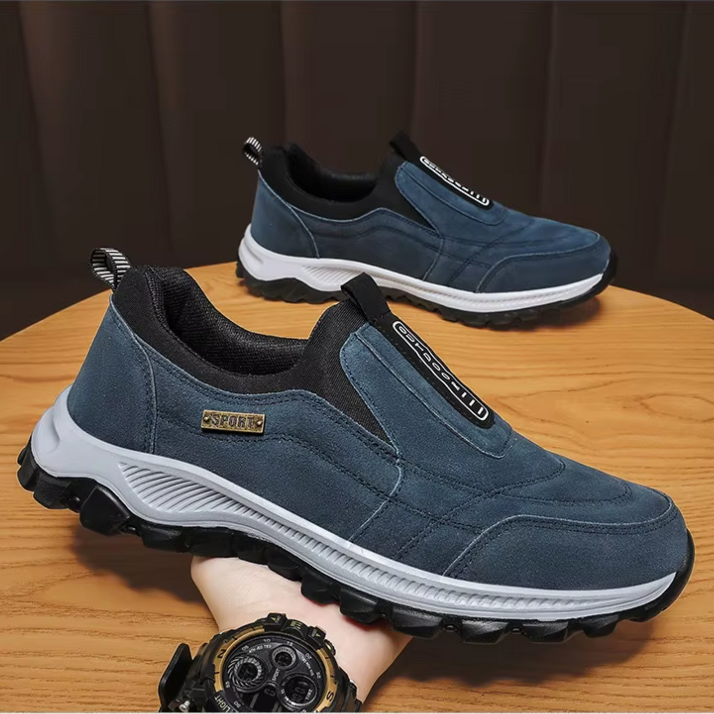 Arlo Mens Orthopedic Slip On Shoes