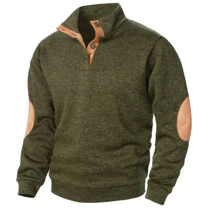 Men's V-Neck Casual Sweatshirt