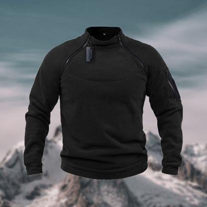 Image of Asher | Men's Mock Neck Pullover Sweater