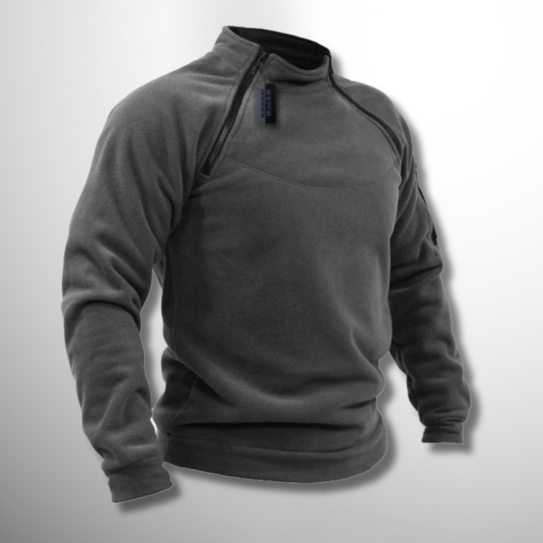 Asher Men's Mock Neck Pullover Sweater - Vonnera