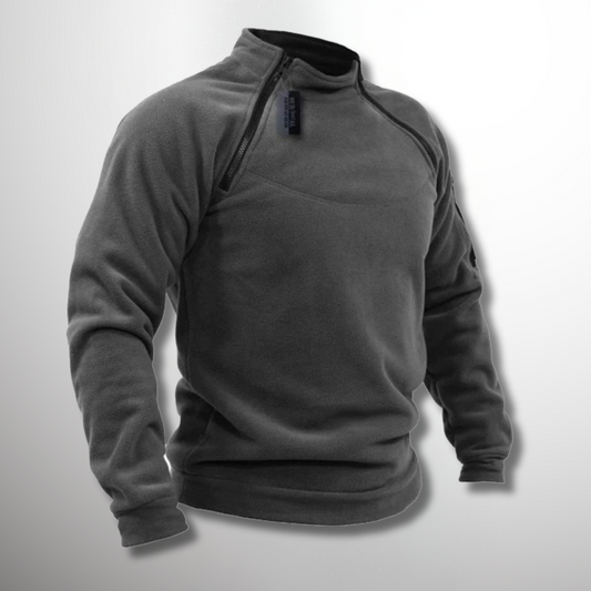 Asher Men's Mock Neck Pullover Sweater - Vonnera