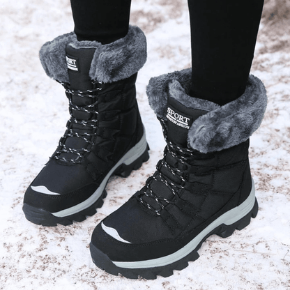 Women's Lace-Up Snow Boots