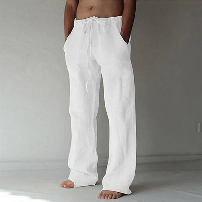 Men's Relaxed Fit Chino Drawstring Trousers - Vonnera