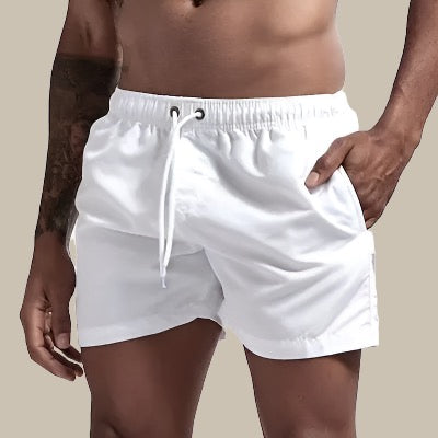 Image of Austin | Men's Drawstring Waist Swim Shorts