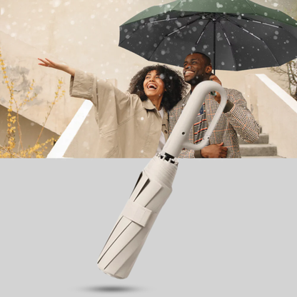 Automatic Lock Umbrella Waterproof Windproof Compact