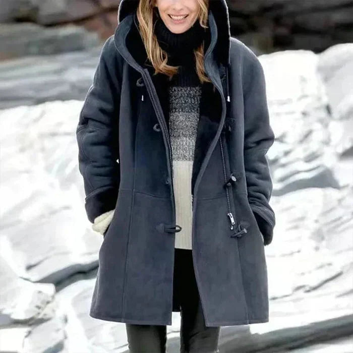 Women's Fleece Hooded Jacket Winter