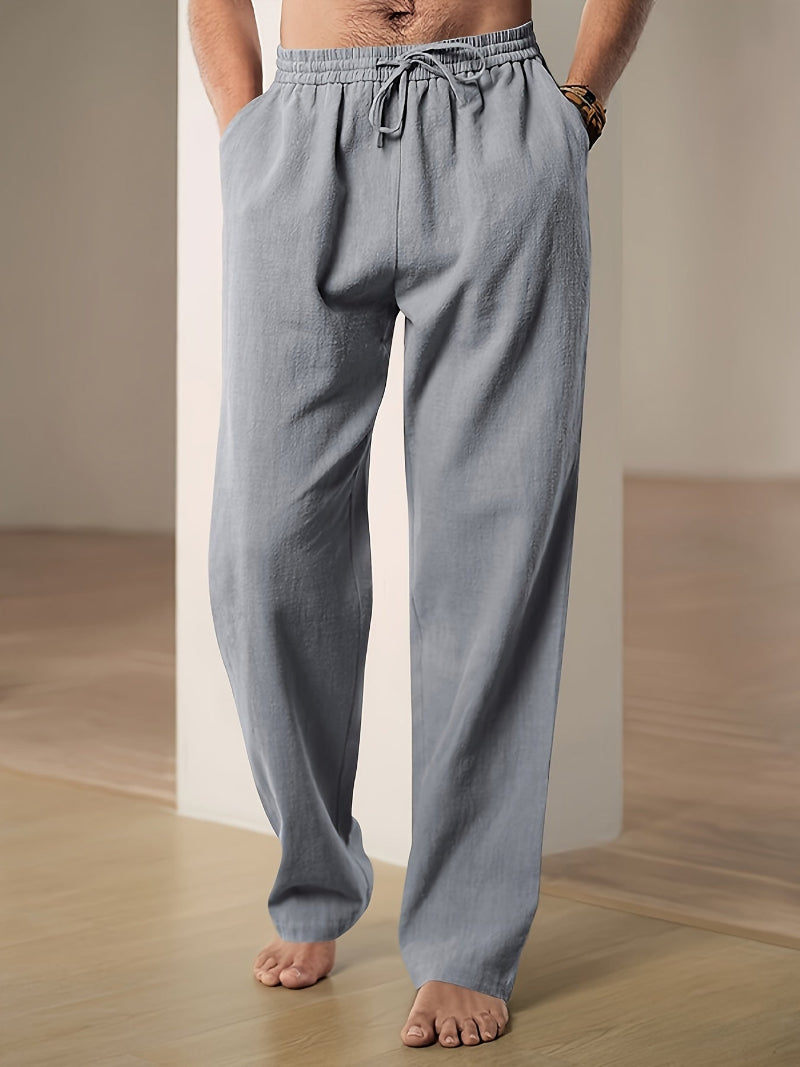 Men's Relaxed Fit Drawstring Pants
