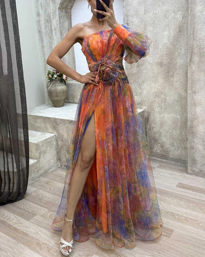 Women's Wrap Dress Formal Wedding Guest
