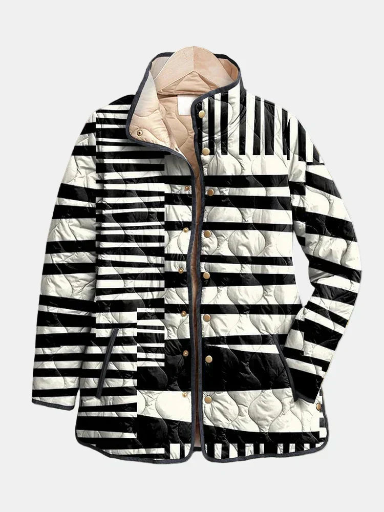 Women's Snap Button Jacket - Vonnera
