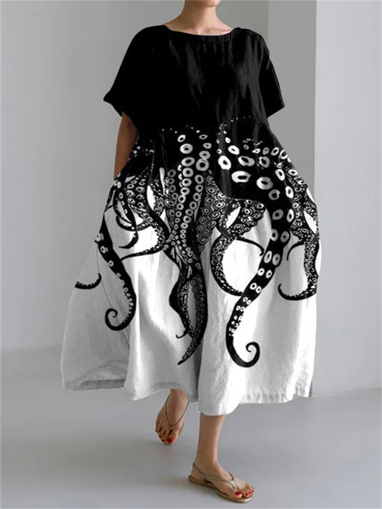 Raffaella Women's Summer Dress Flowy Unique Casual - Vonnera
