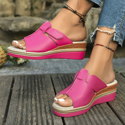 Aster Women's Leather Sandals - Vonnera