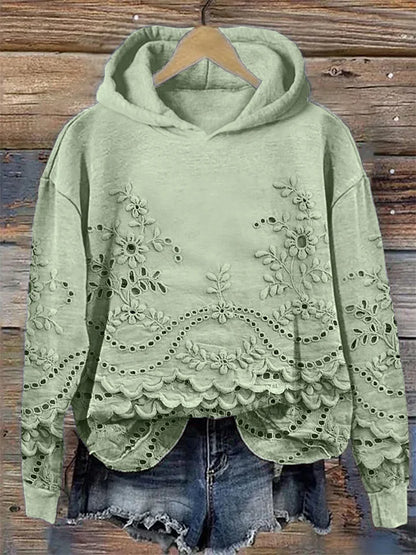 Women's Cutout Detail Hoodie
