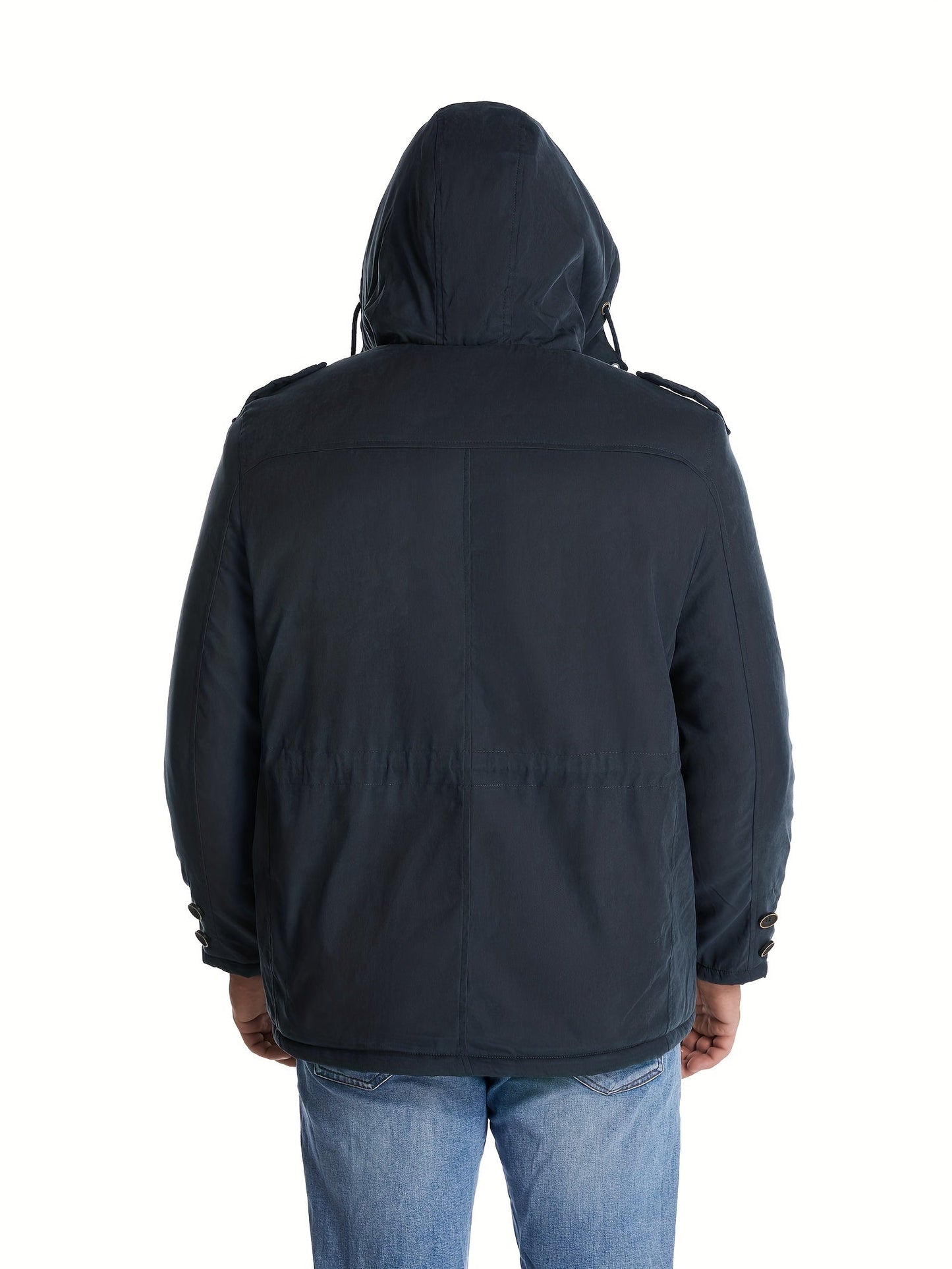 Men's Thick Padded Winter Jacket Outdoor Sports