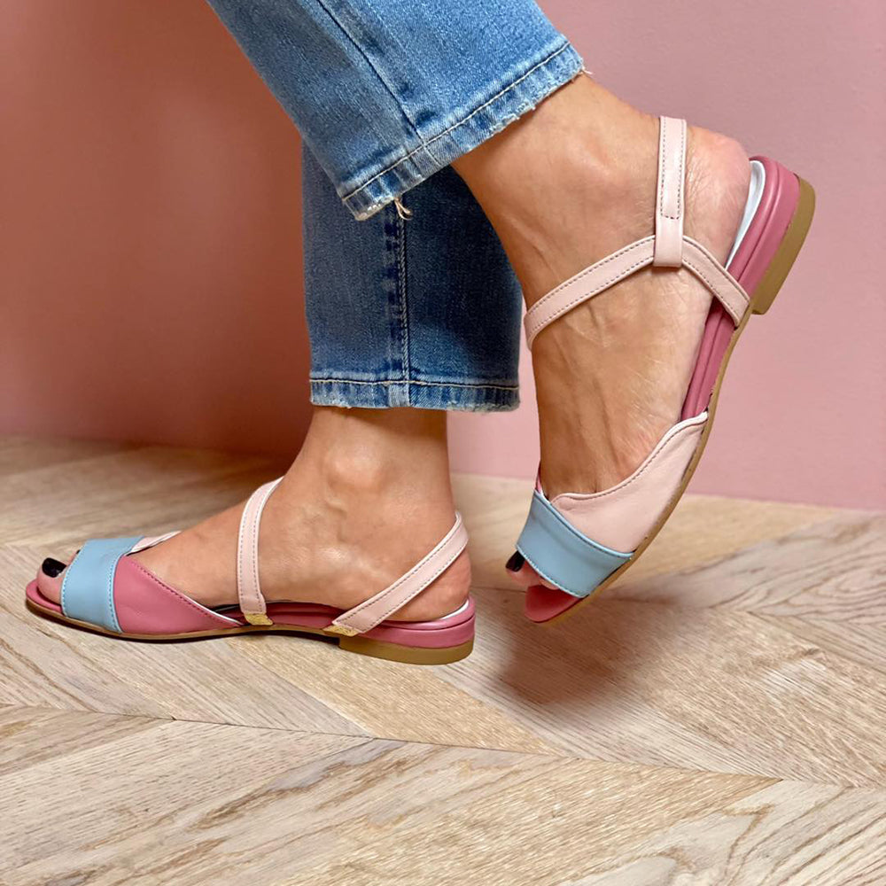 Women's Low Heel Flat Sandals
