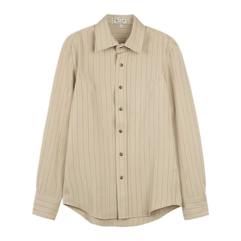 Men's Long Sleeve Dress Shirt Button-Up