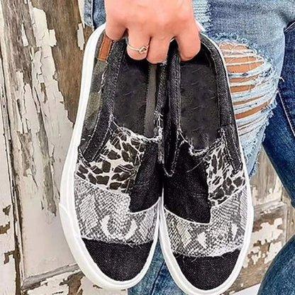 Vonnera Women's Canvas Slip On Shoes