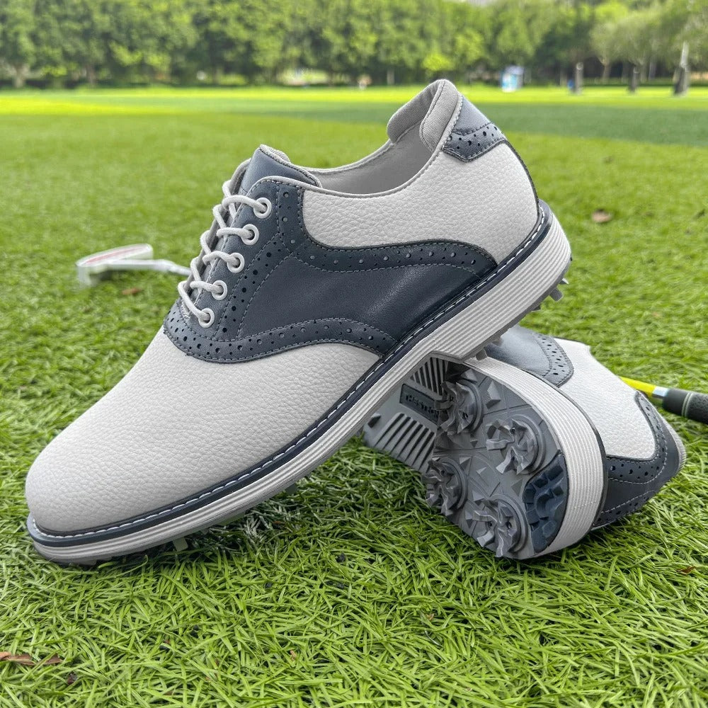 Classic Golf Brogues Leather Brown