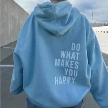 Women's Motivational Hoodie Printed