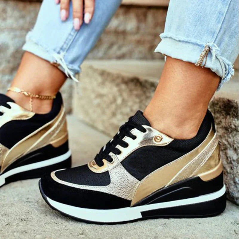Women's Knit Sneakers Arch Support Memory Foam