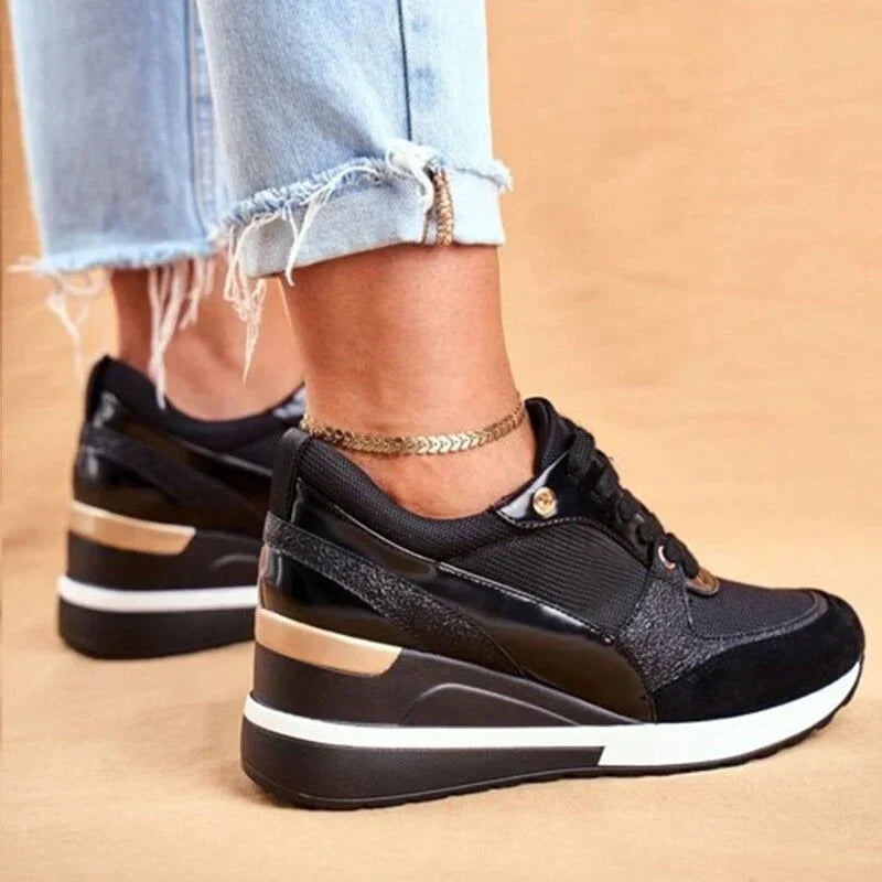 Women's Knit Sneakers Arch Support Memory Foam