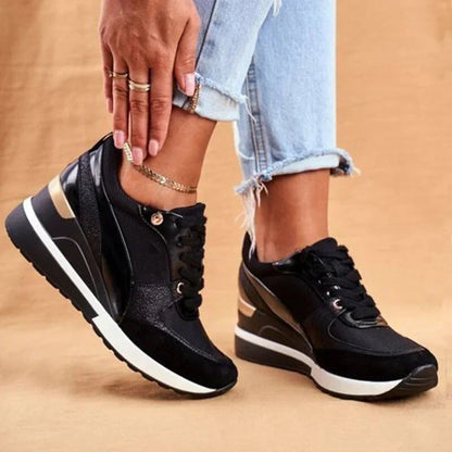 Women's Knit Sneakers Arch Support Memory Foam