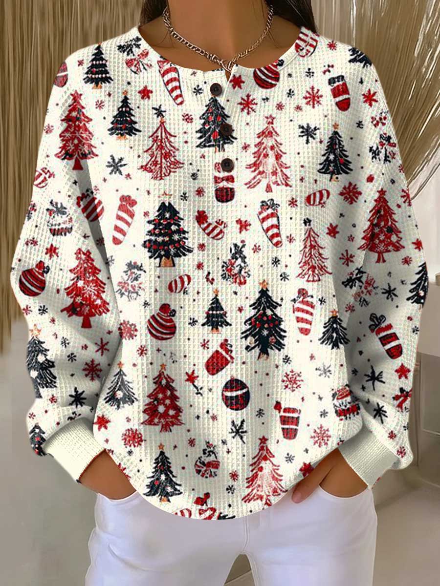 Women's Long Sleeve Sweater - Vonnera