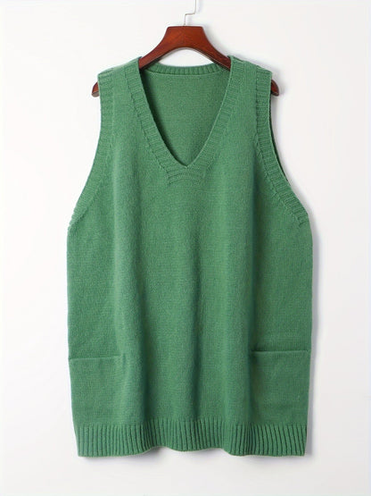 Women's Casual V-Neck Vest