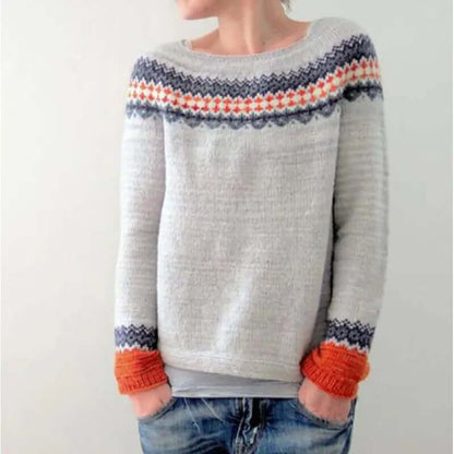Women's Fair Isle Sweater - Vonnera
