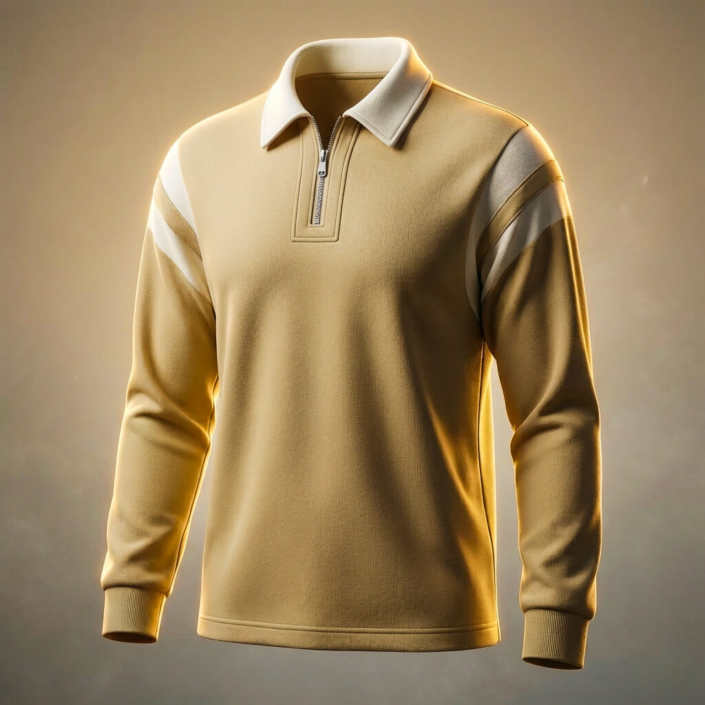 Brett Prestige Long Sleeve Polo