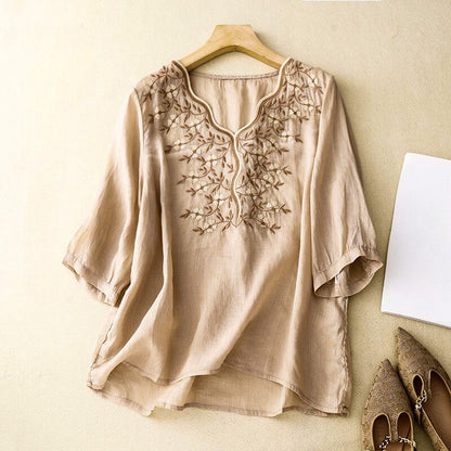 Iris Cotton-Linen Shirt