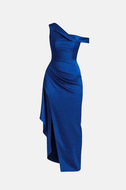 Image of Bella | Women's One-Shoulder Maxi Dress