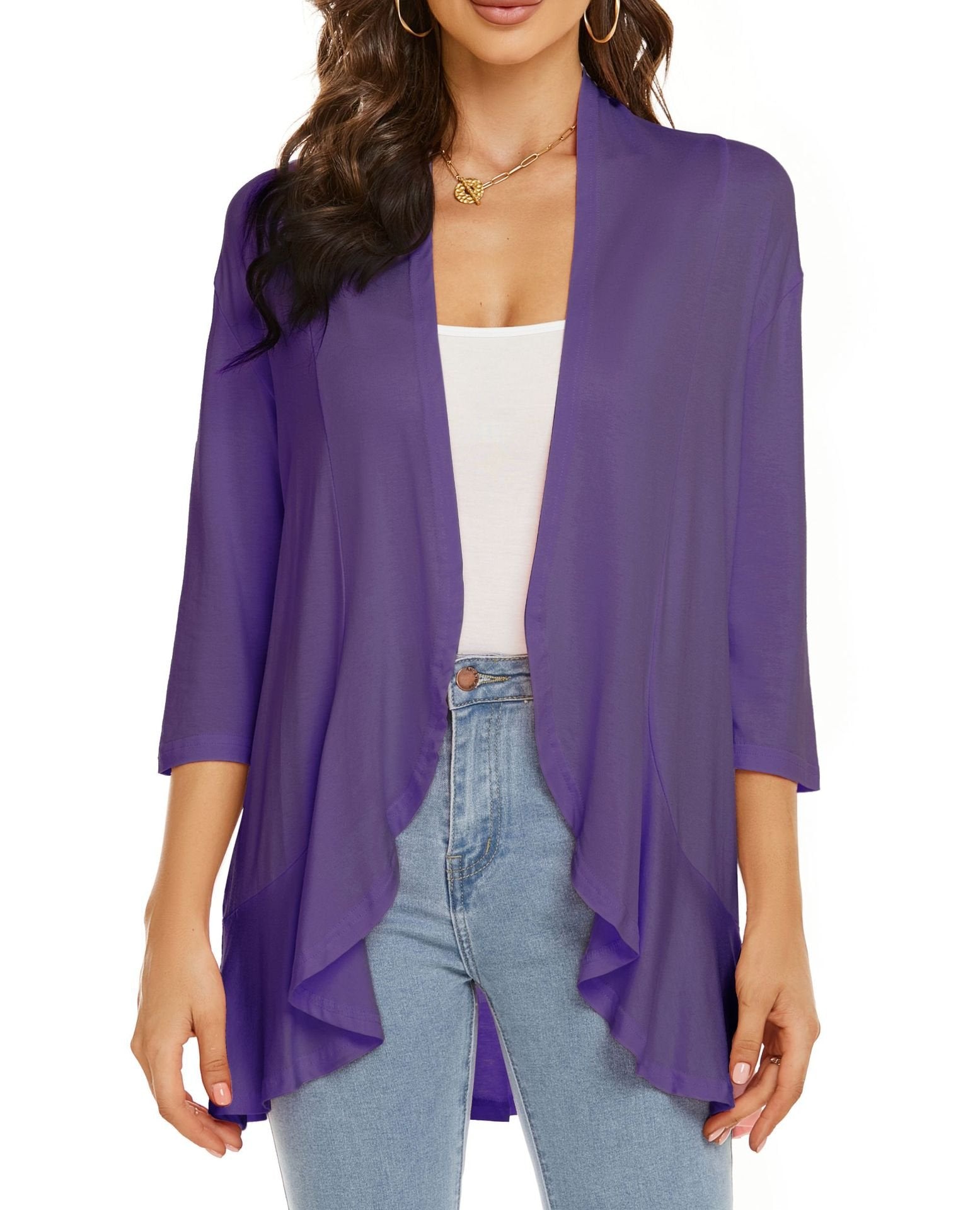 Bella Women's Open Front Cardigan - Vonnera